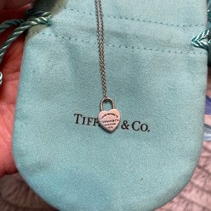 ✨Tiffany & Co. Necklace✨. 16in chain. Box and Tiffany dust bag included.